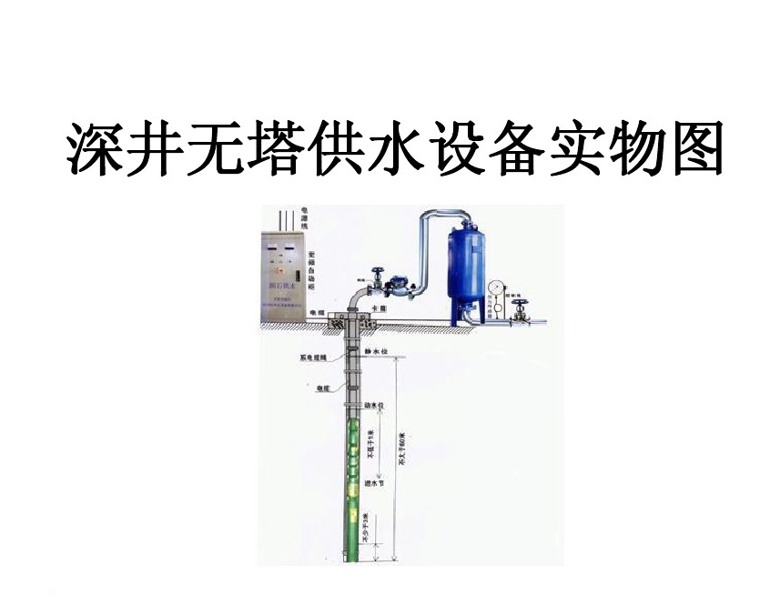 南城县井泵无塔式供水设备